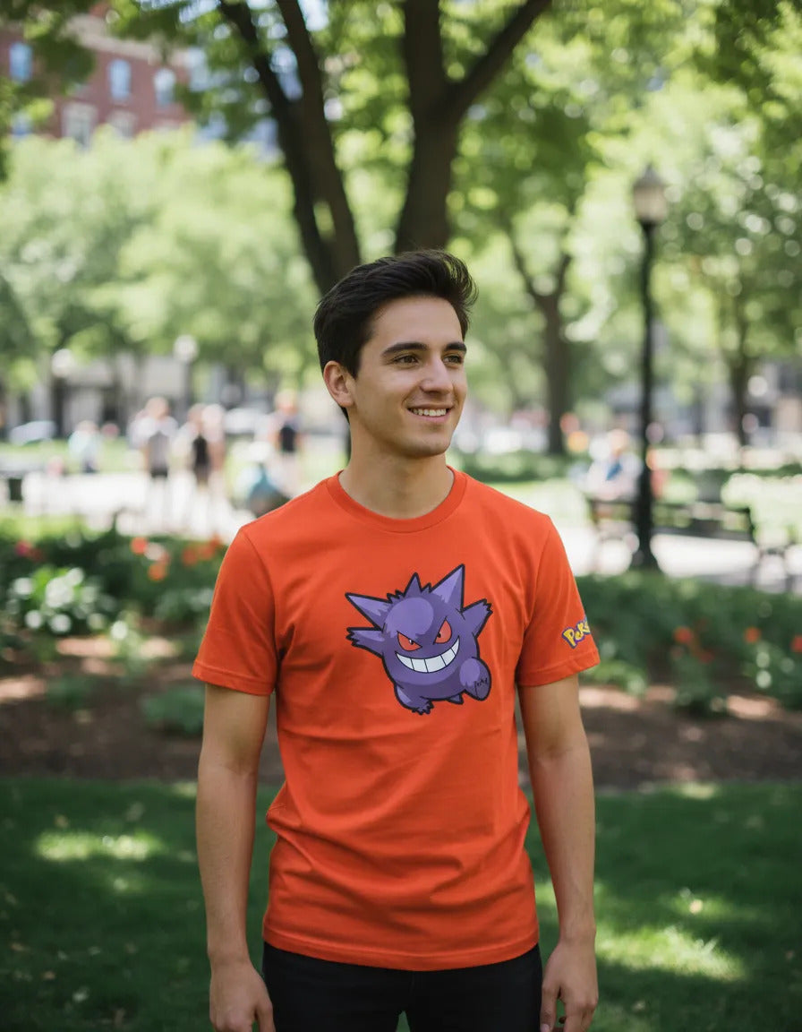 Playera Gengar Pokémon Anime