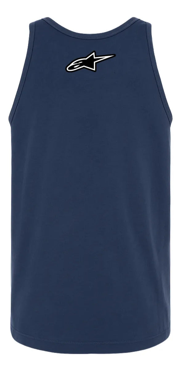 Playera Sin Mangas Alpinestars Ktm Azul Logo Ch