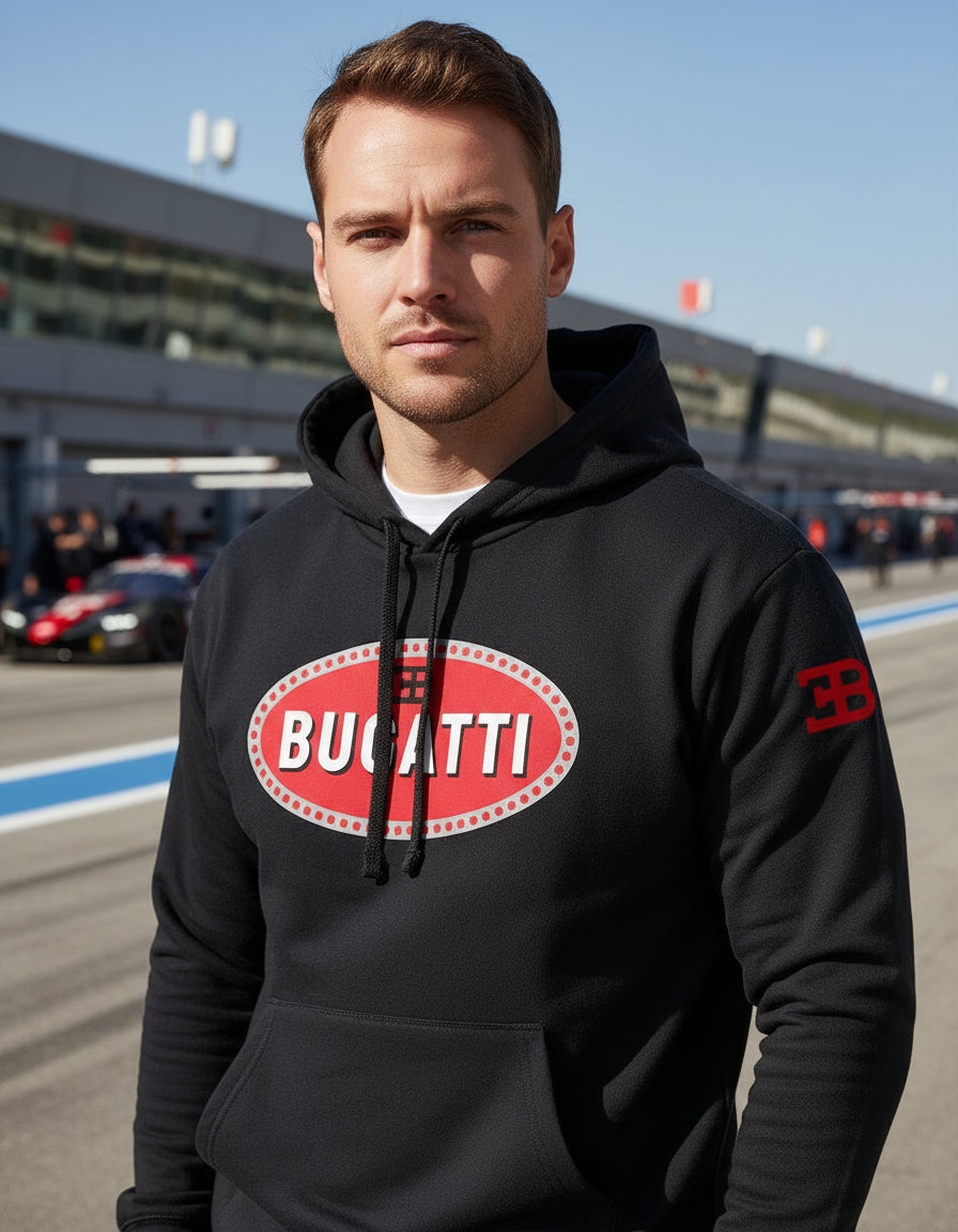 Sudadera Bugatti Automovilismo Vehículo Coche