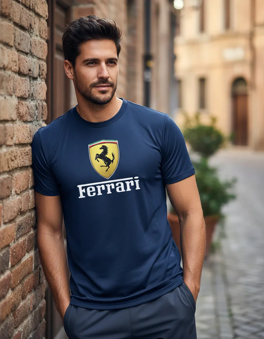 Playera Deportiva Ferrari Coche Vehículo Autos Formula 1 F1