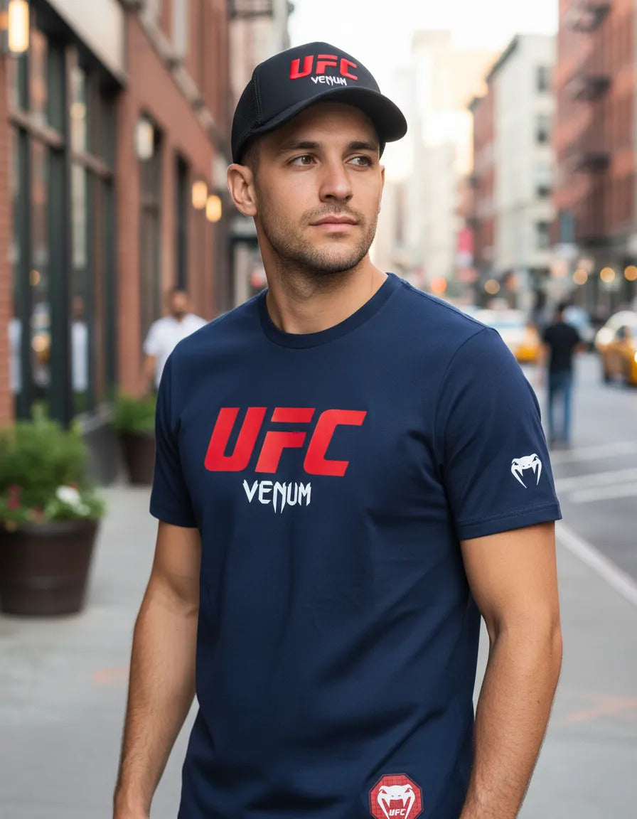 Playera Y Gorra Ufc Venum Mma Algodón
