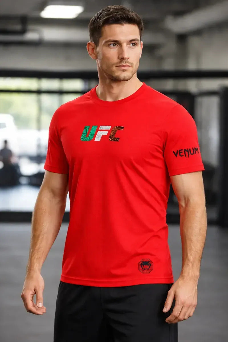 Playera Y Gorra Ufc Venum Octa Mma Box Muay Thai Kick Bjj Kb