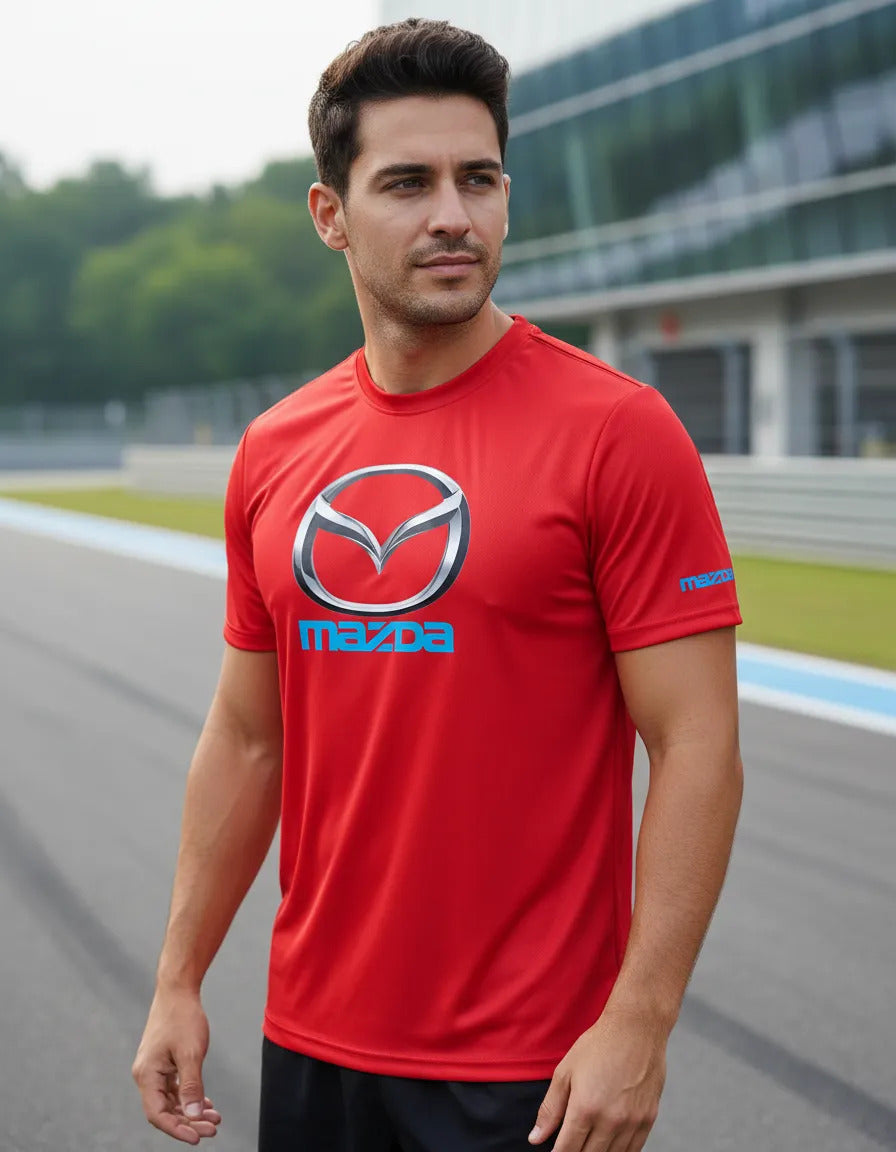 Playera Deportiva Mazda Automovilismo Vehículo Autos