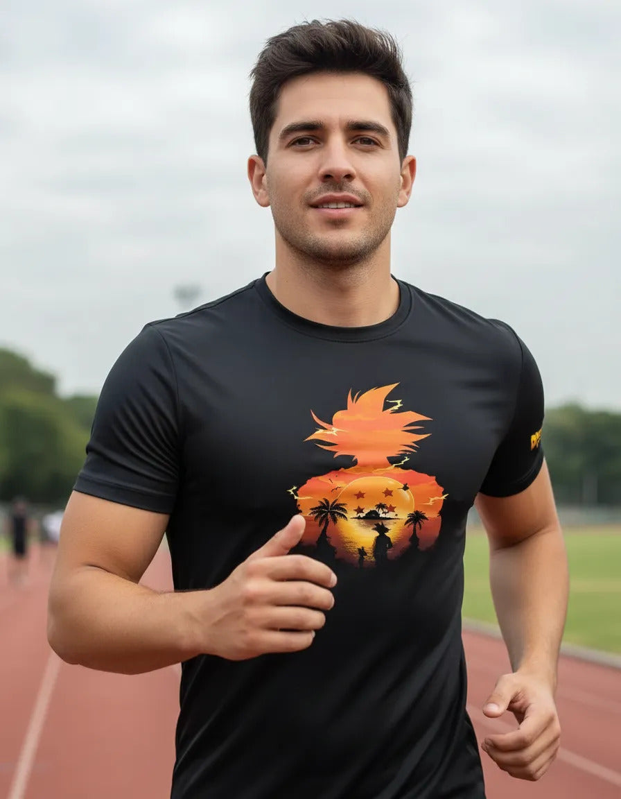 Playera Deportiva Goku Dragon Ball Z Anime Vegeta Gohan Dbz