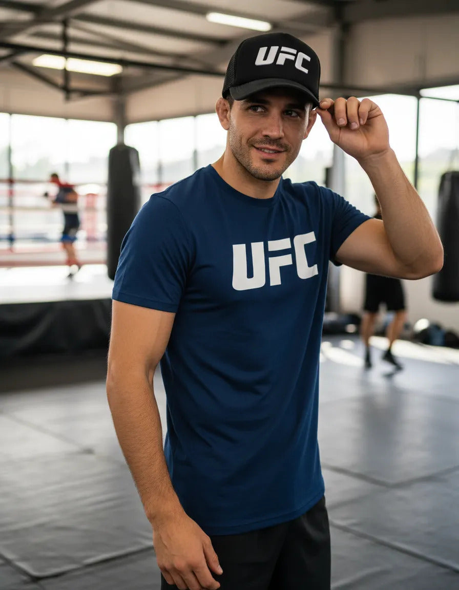 Playera Y Gorra Ufc Ultimate Fighter Championship Mma Box Jj