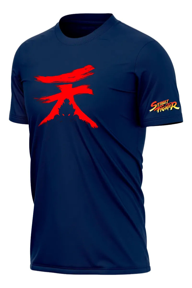 Playera Deportiva Akuma Street Fighter Videojuegos Ps5 Xbox
