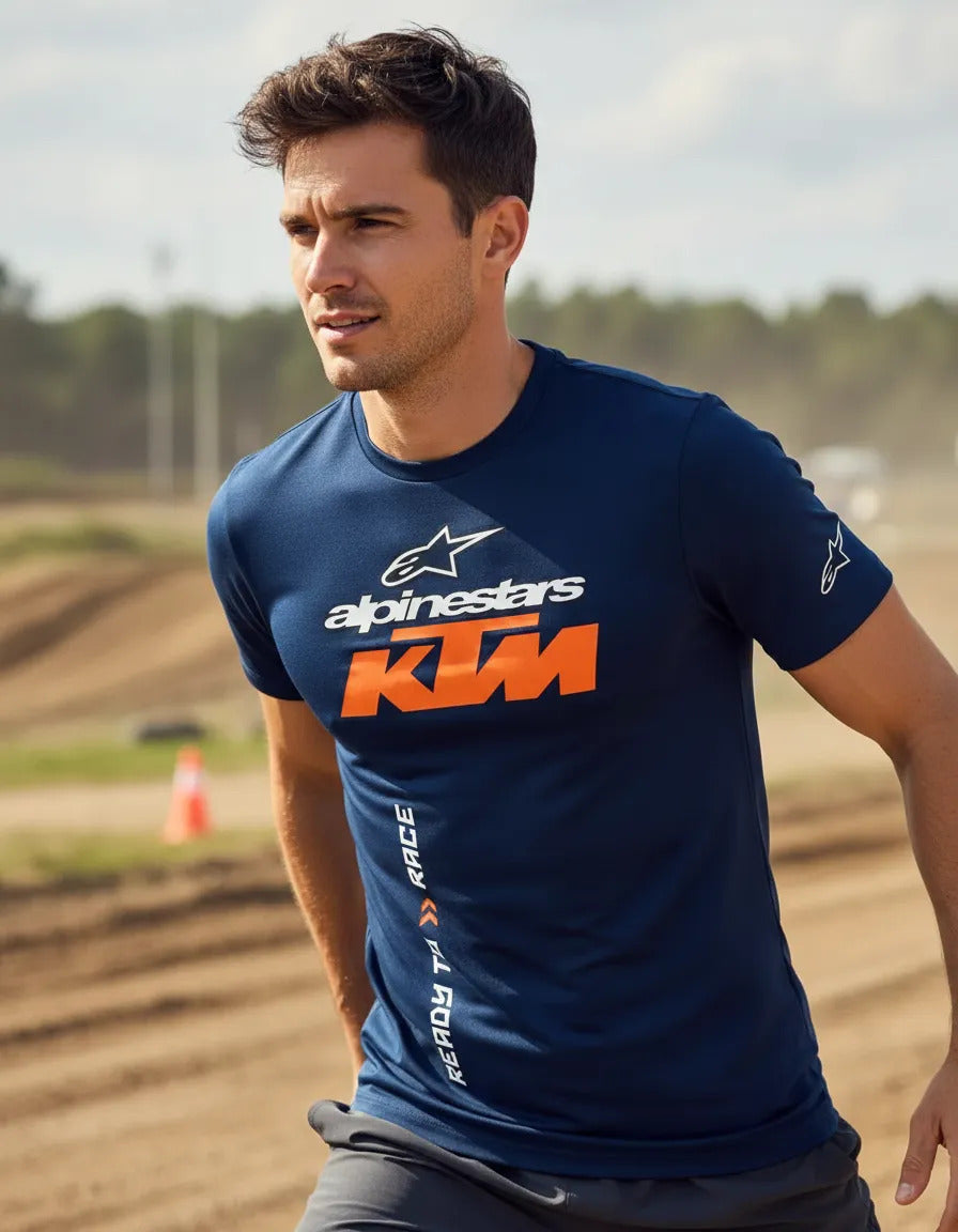 Playera Dry Fit Alpinestars Ktm Deportiva