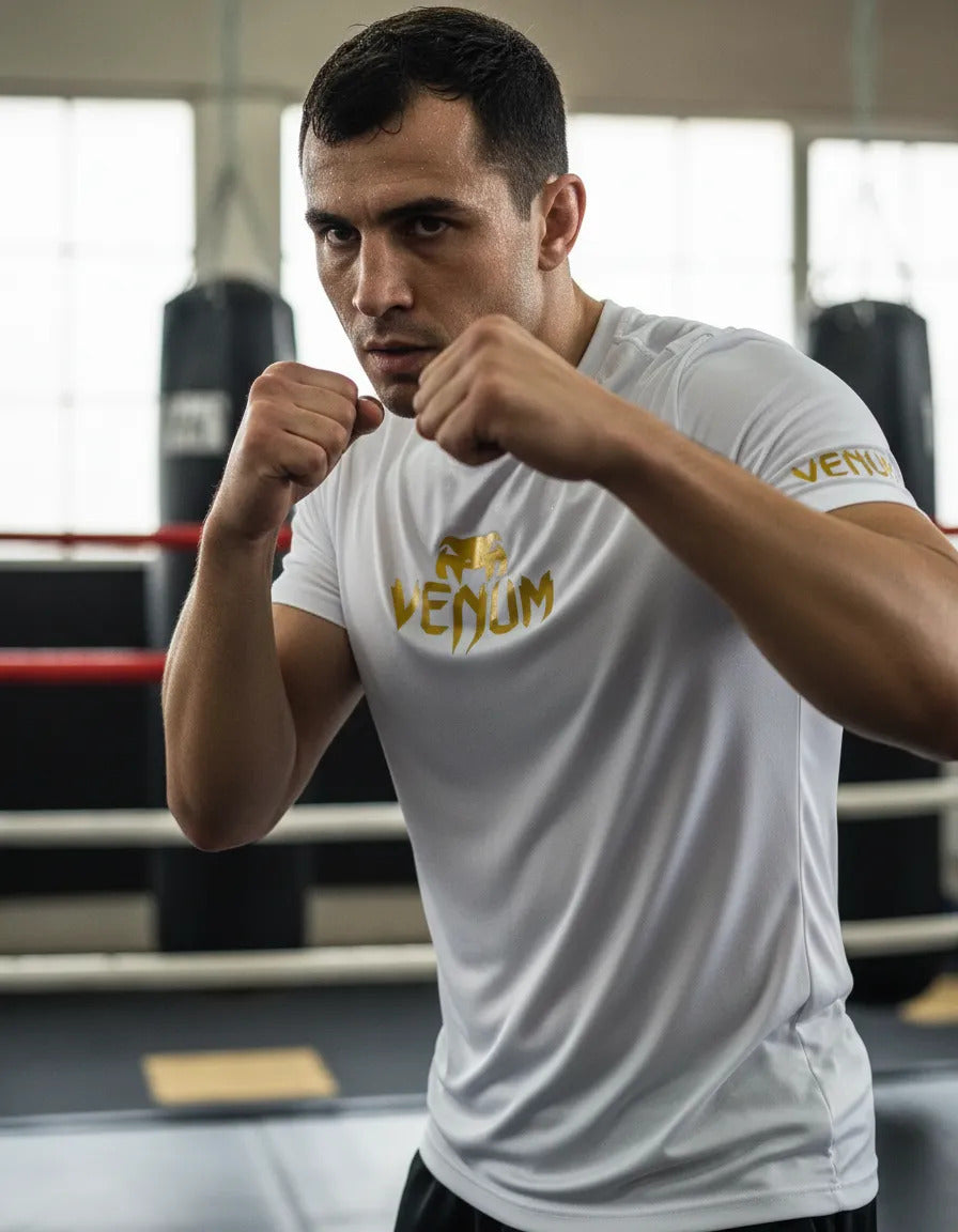 Ufc Playera Deportiva Venum Ufc Mma Box Muay Thai Kb Bjj Tkd