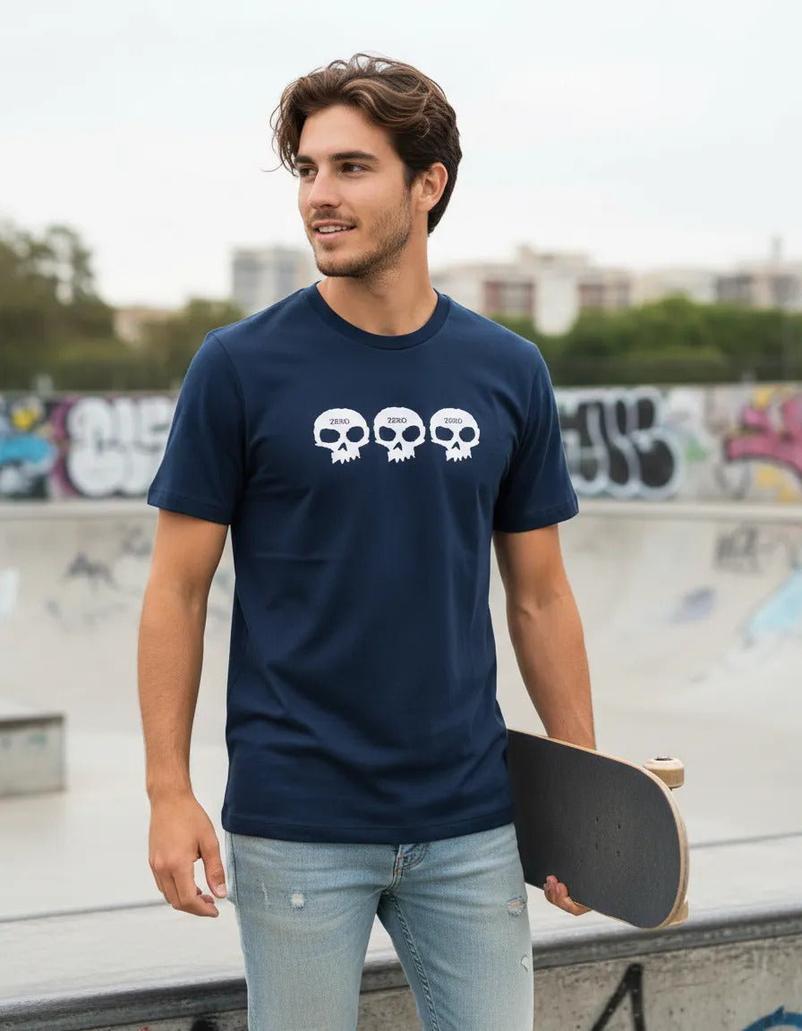 Playera Zero Skate Skateboard Moda Urbana