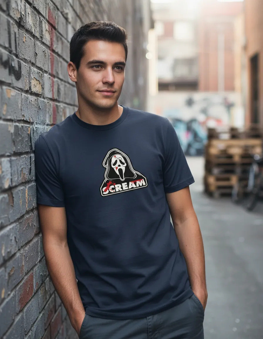 Playera Ghostface Scream Terror Cine Slasher
