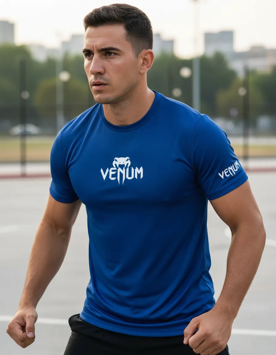 Ufc Playera Deportiva Venum Ufc Mma Box Muay Thai Kb Bjj Tkd
