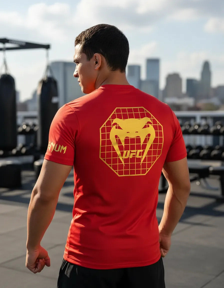 Playera Deportiva Ufc Venum Octa Mma Box Muay Thai Kb Bjj
