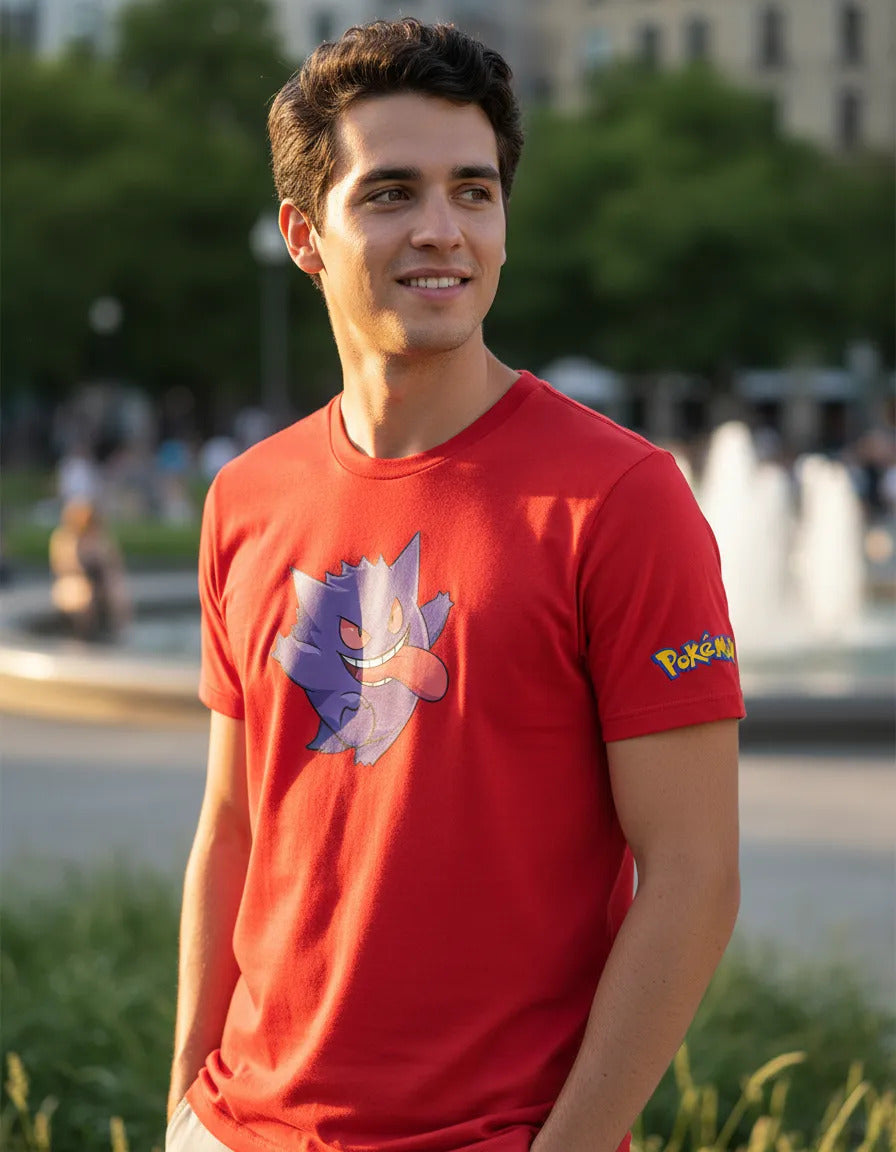 Playera Gengar Pokémon Anime