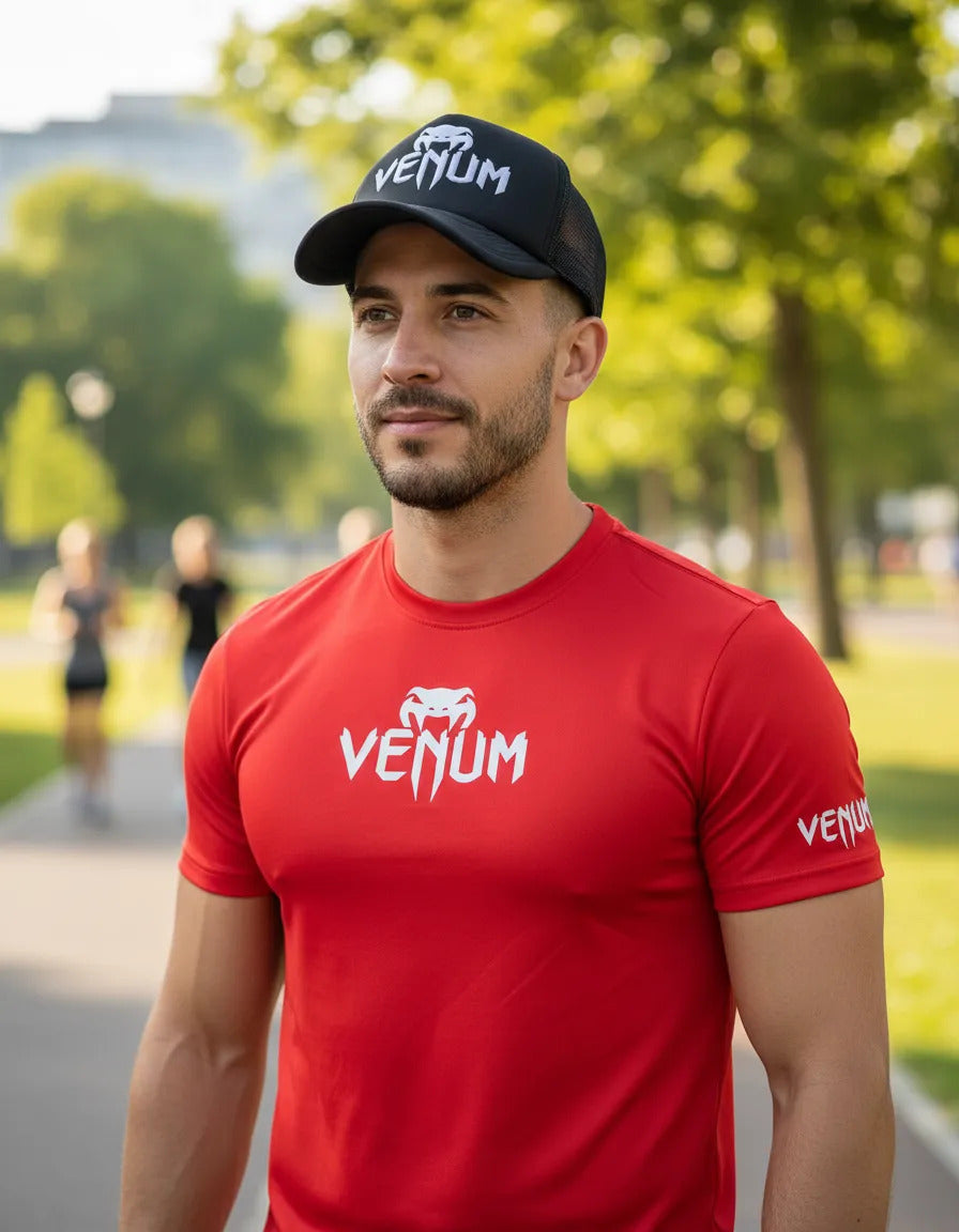 Ufc Playera Y Gorra Venum Ufc Mma Box Muay Thai Kick Boxing