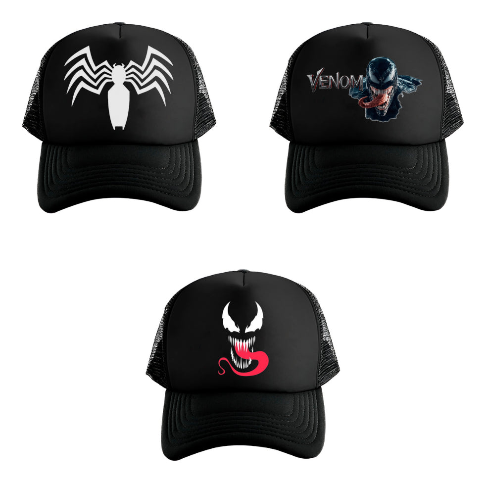 Gorra Venom Marvel Cómics Spiderman Avengers