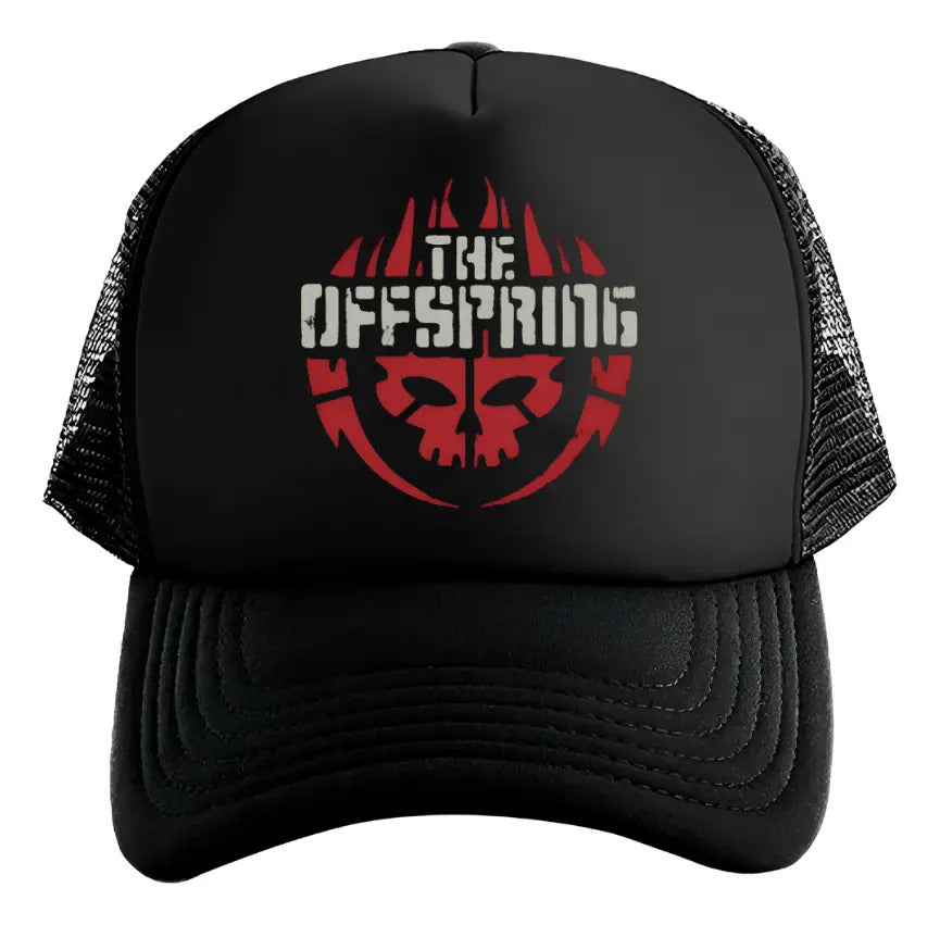 Gorra The Offspring Música Rock Negro Ajustable To