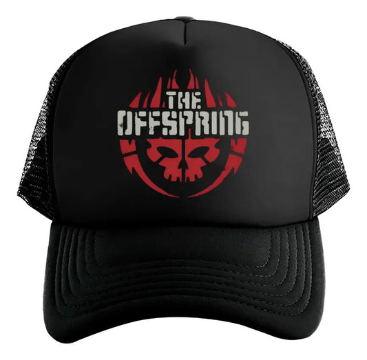 Gorra The Offspring Música Rock Negro Ajustable To