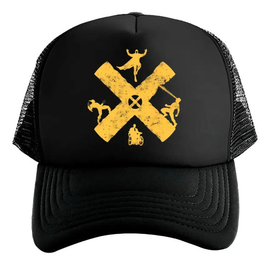 Gorra Xmen Marvel Cómics Negro Ajustable Xmen