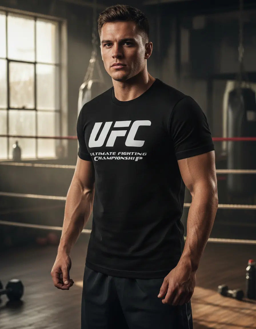 Ufc Playera Ufc Mma Box Muay Thai Kick Boxing Deportes Bjj