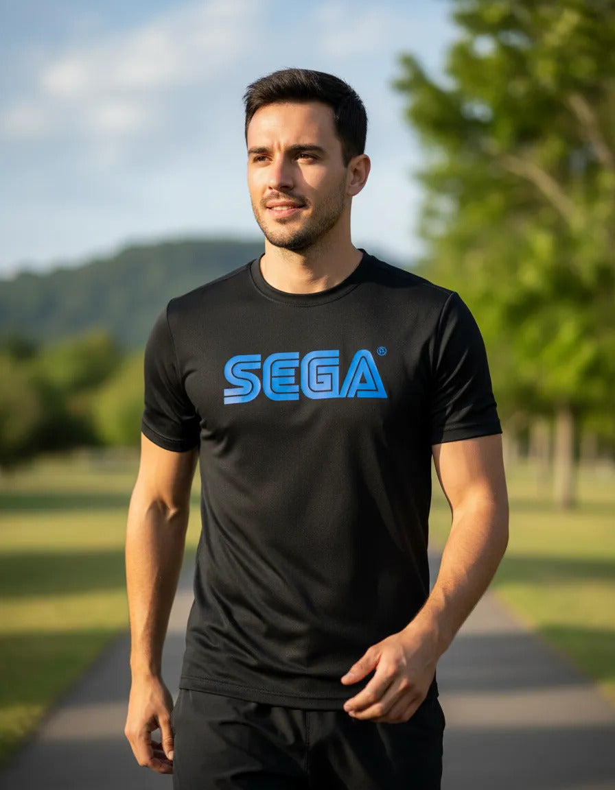 Playera Deportiva Sega Videojuegos Gaming Consola Retro