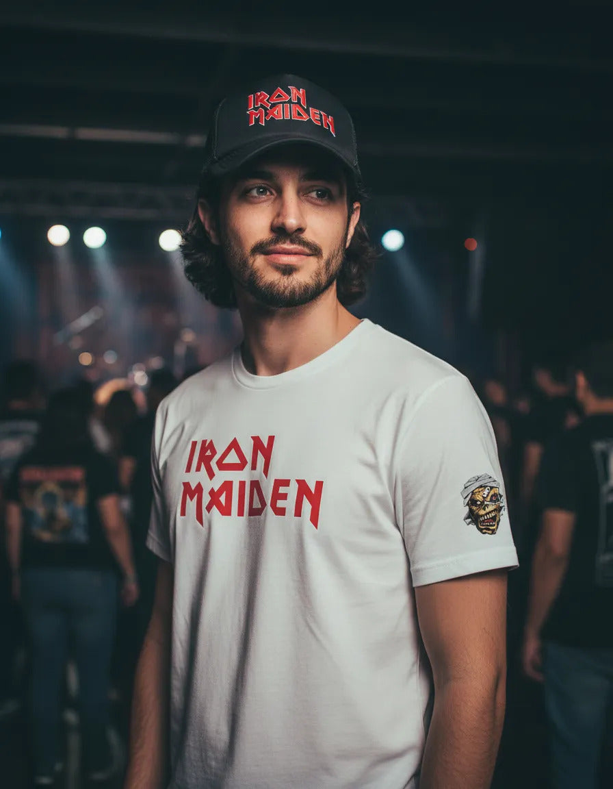 Playera Y Gorra Iron Maiden Música Rock Heavy Metal