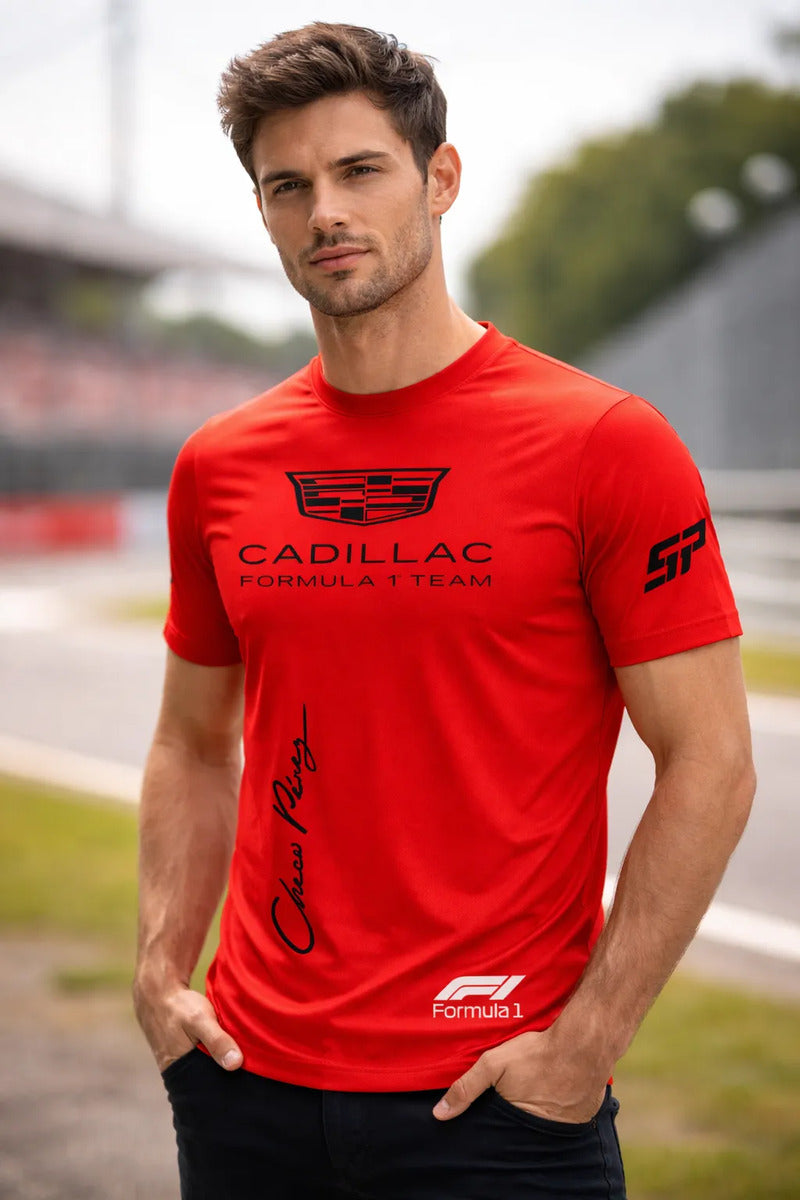 Playera Deportiva Cadillac Formula 1 Team F1 Automovilismo