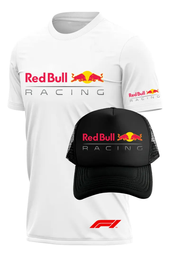 Playera Y Gorra Red Bull Racing Formula 1 F1 Autos