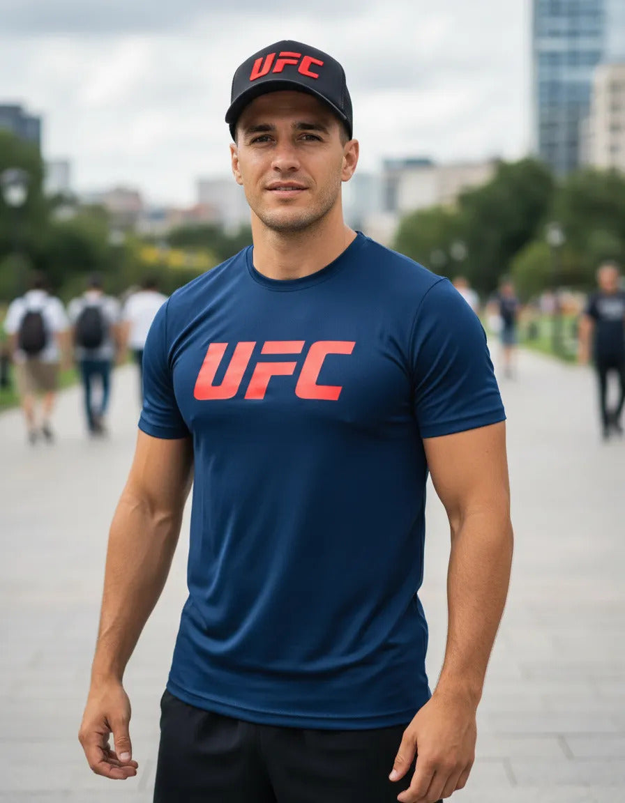 Playera Y Gorra Ufc Ultimate Fighter Championship Mma Box Jj