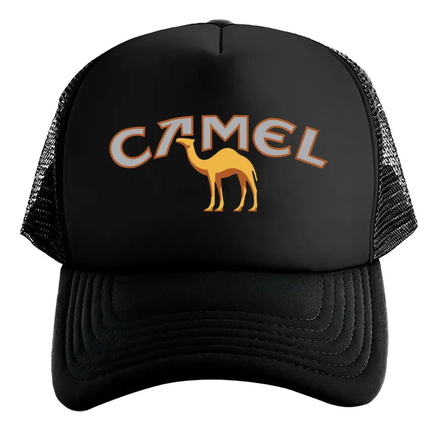 Gorra Camel Cigarrillos Tabaco Cigarros Negro Ajustable Camel