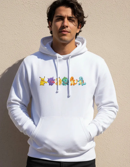 Sudadera Pokémon Gengar Pikachu Charmander Bulbasaur