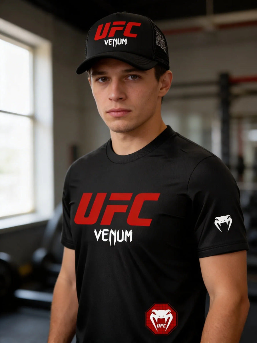 Playera Y Gorra Ufc Venum Mma Algodón