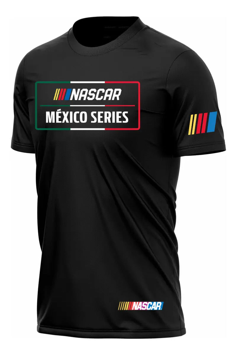 Playera Nascar Coche Automovilismo México Autos