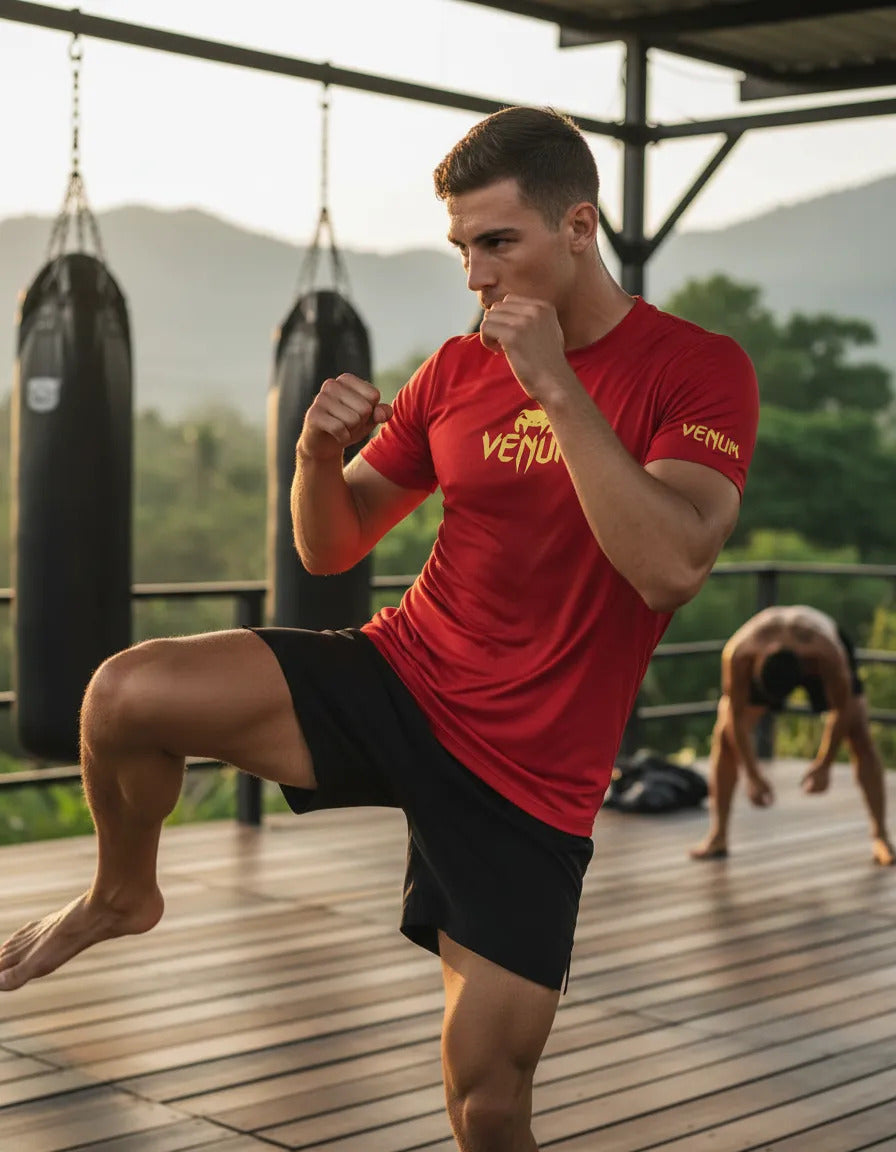 Ufc Playera Venum Ufc Mma Box Muay Thai Kick Boxing Deportes