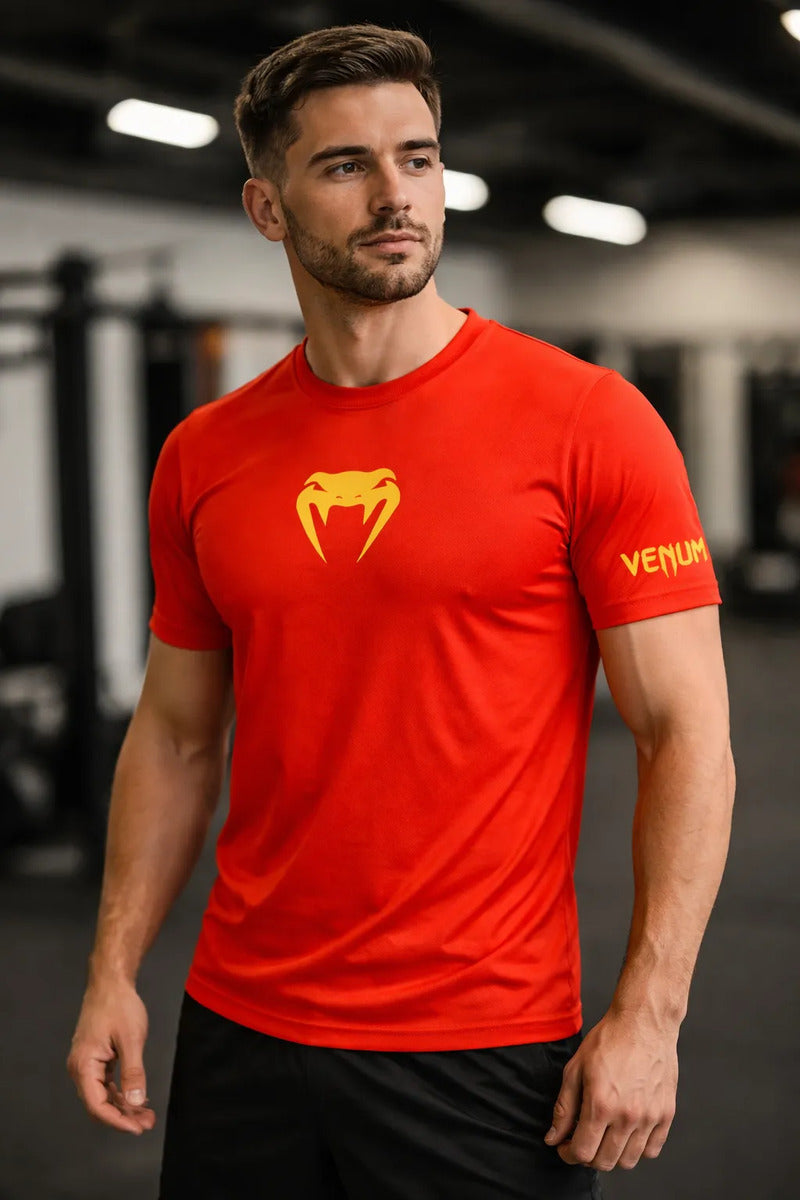 Ufc Playera Deportiva Venum Ufc Mma Box Muay Thai Kb Bjj Tkd