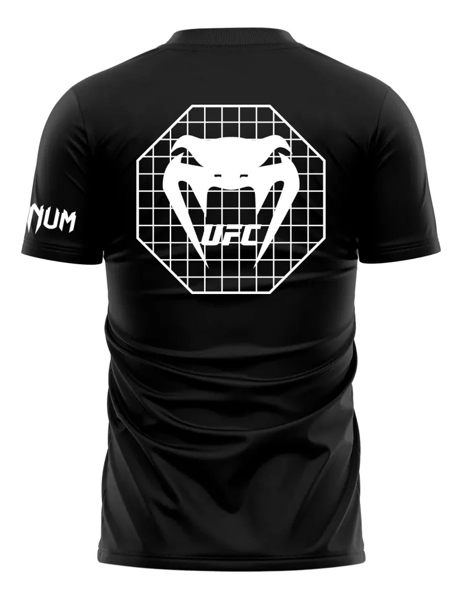 Playera Algodón Ufc Venum Octa Mma Box Muay Thai Kick Boxing