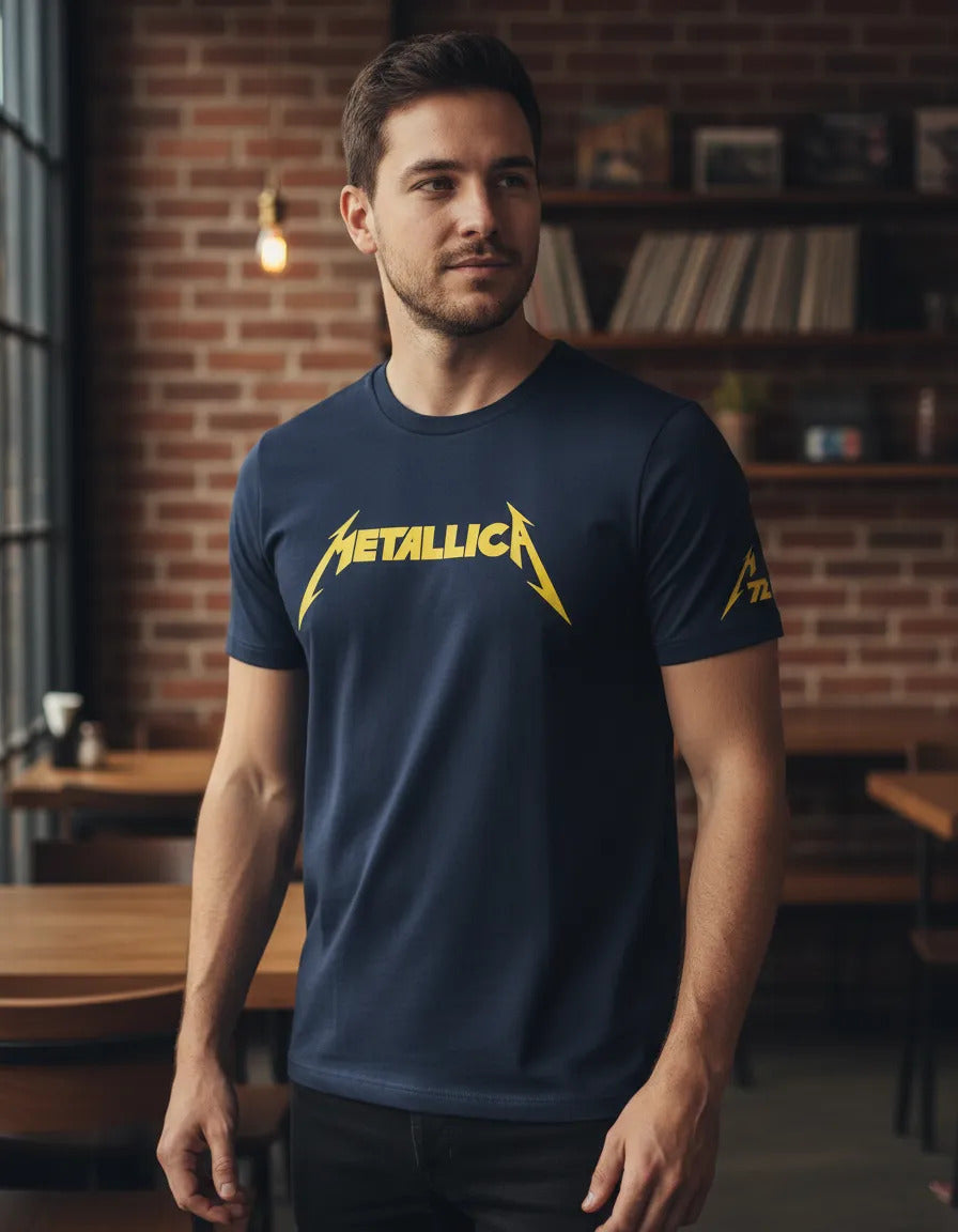 Playera Metallica Música Rock Heavy Metal