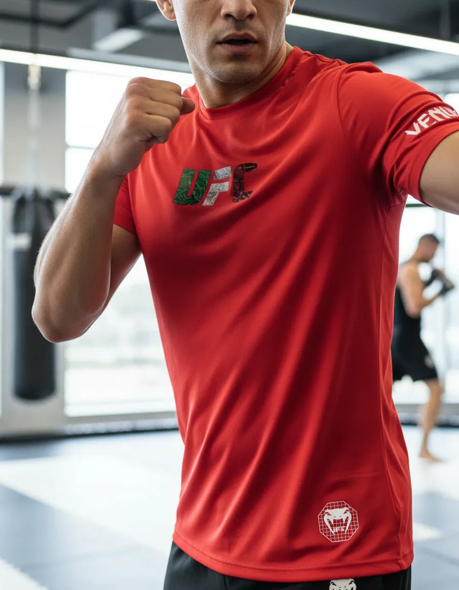 Playera Deportiva Ufc Venum Octa Mma Box Muay Thai Kb Bjj