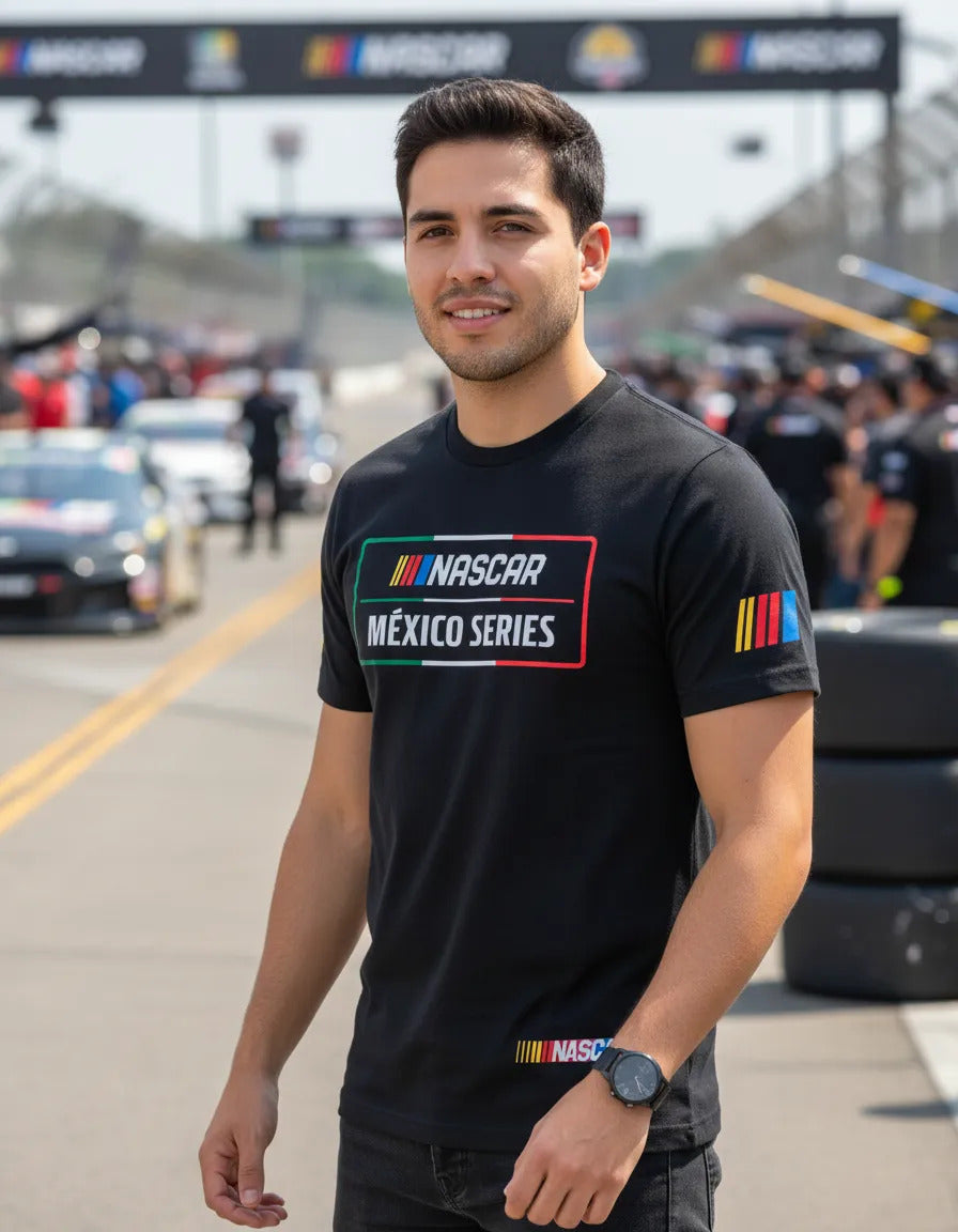 Playera Nascar Coche Automovilismo México Autos