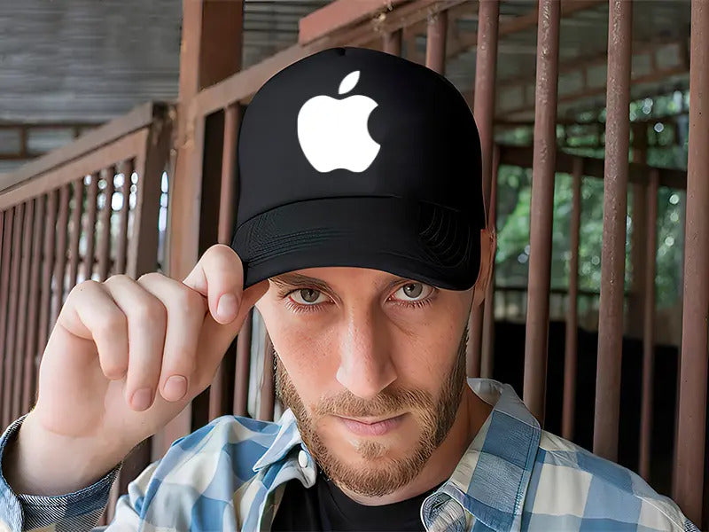 Gorra Apple Negro Ajustable Apple
