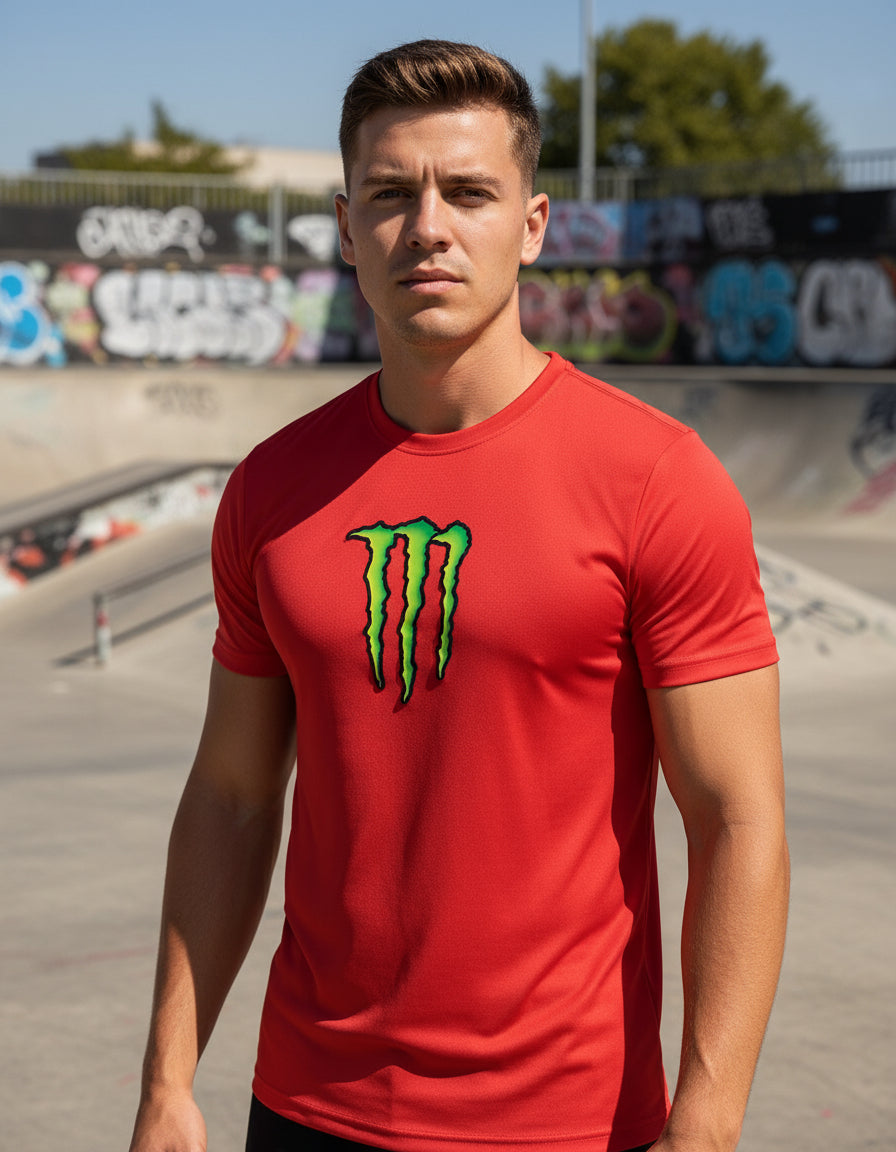 Playera Deportiva Monster Energ Ufc Mma Box F1 Fútbol Gaming