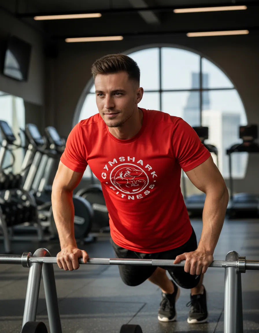 Playera Gym Shark Gym Fitness Running Deportes