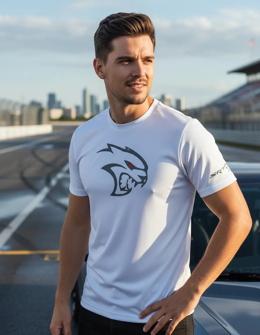 Playera Deportiva Hellcat Srt Challenger Dodge Automovilismo