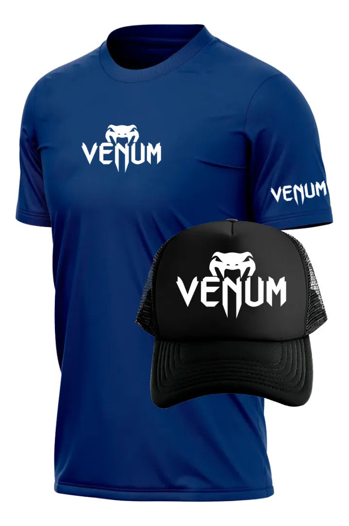 Ufc Playera Y Gorra Venum Ufc Mma Box Muay Thai Kick Boxing