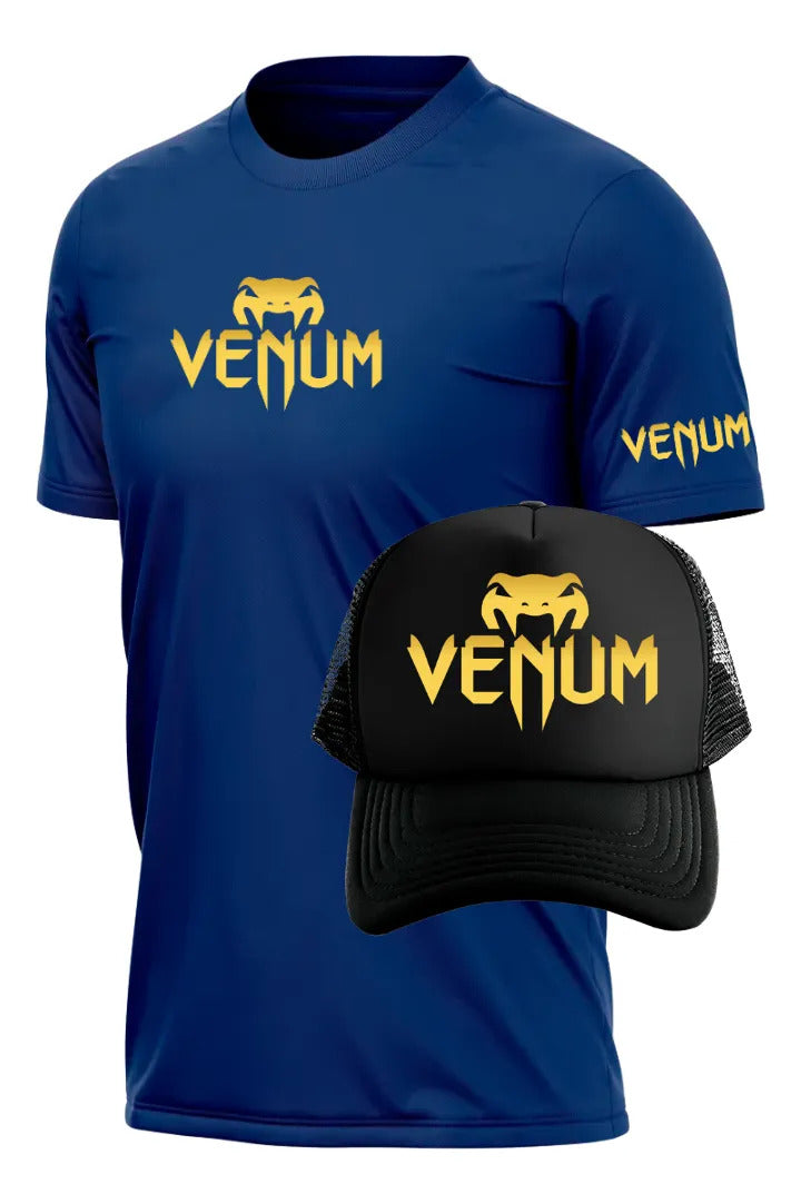 Ufc Playera Y Gorra Venum Ufc Mma Box Muay Thai Kick Boxing