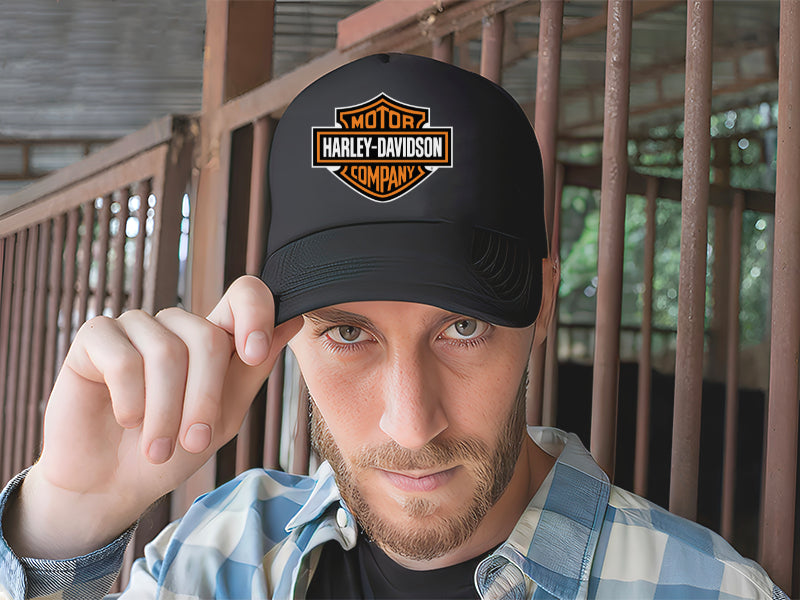 Gorra Harley Davidson Moto Motociclismo Biker Rock Negro Ajustable Hd