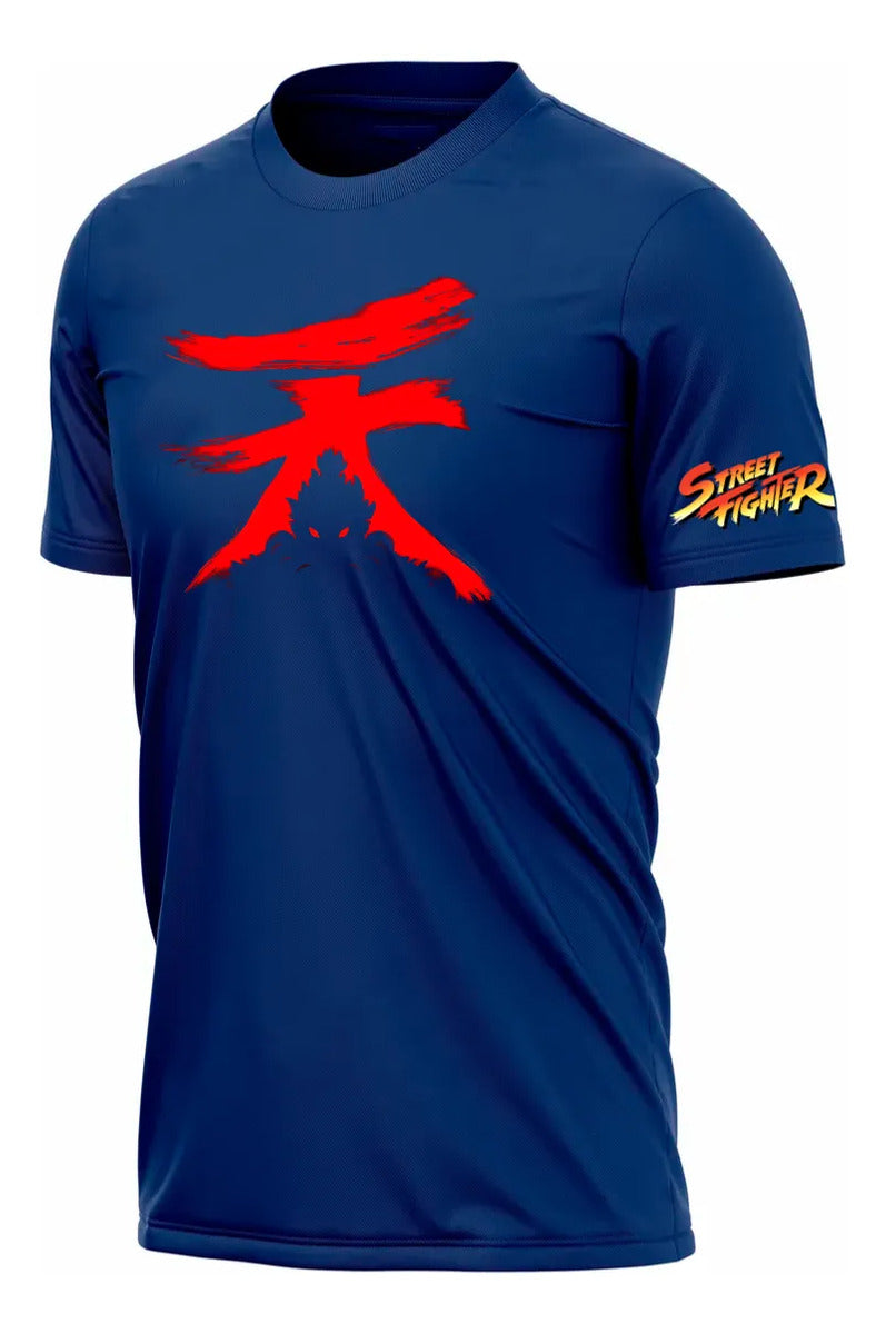 Playera Akuma Street Fighter Videojuegos Ps5 Xbox Pc Gamer