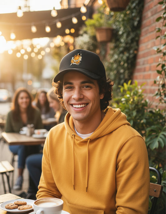 Gorra Garfield Negro Ajustable Garfield