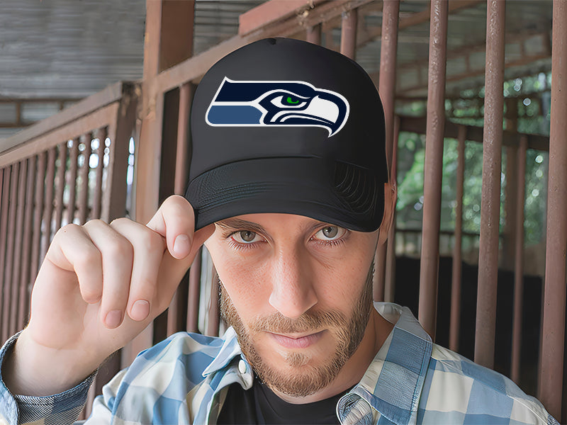 Gorra Trucker Eagles Nfl Superbowl Fútbol Americano Deportes Negro Ajustable Eagles