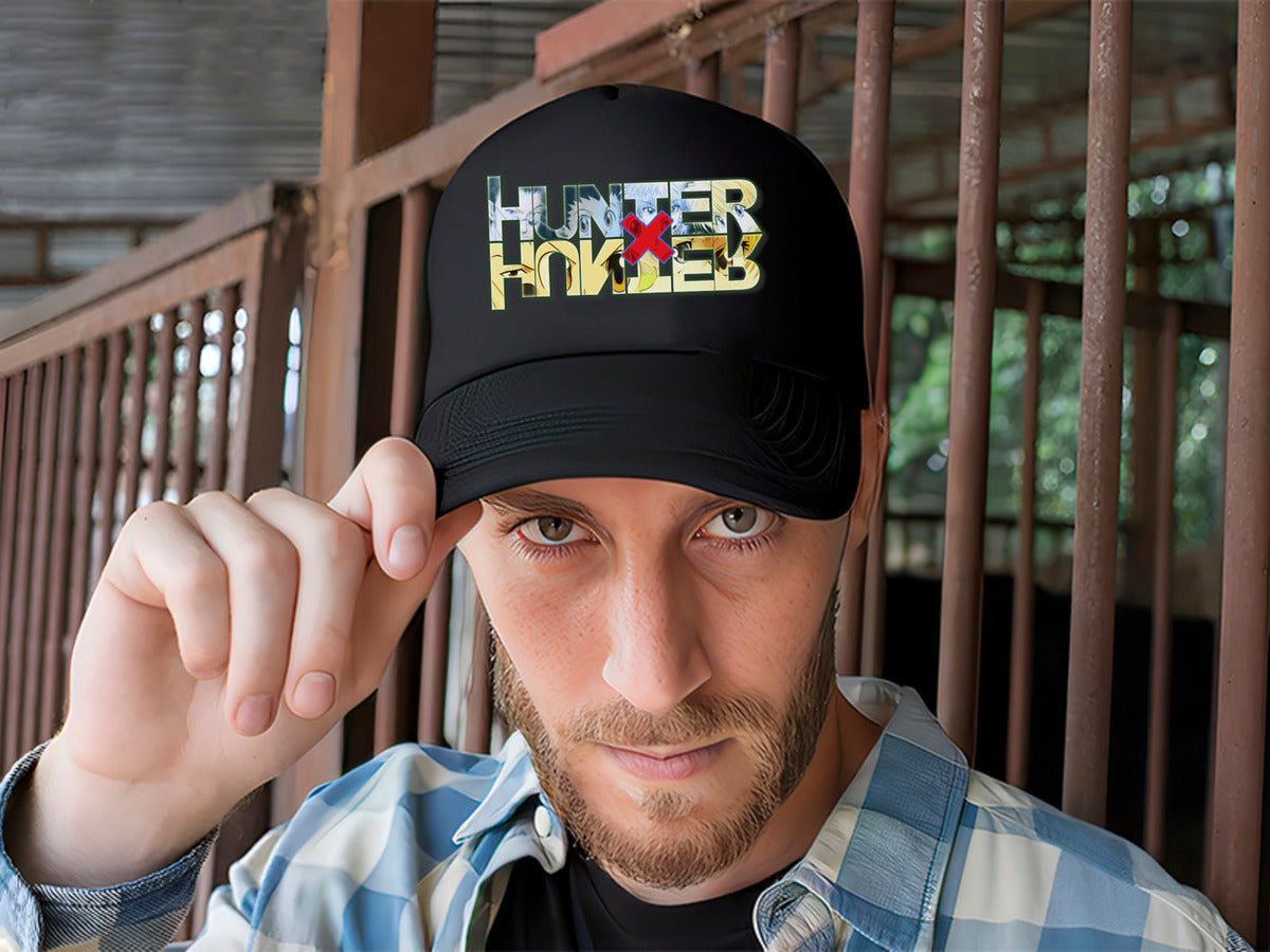 Gorra Hunter X Hunter Anime Negro Ajustable Hxh