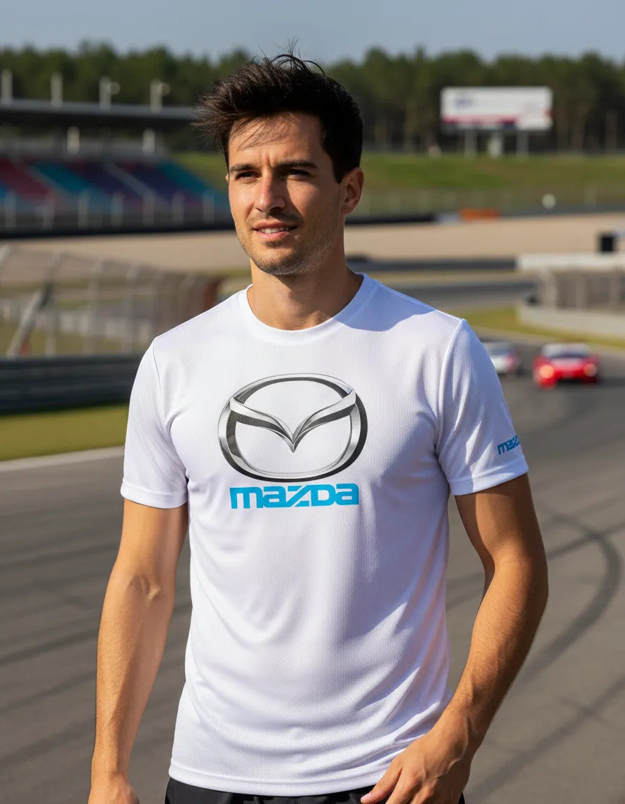 Playera Deportiva Mazda Automovilismo Vehículo Autos